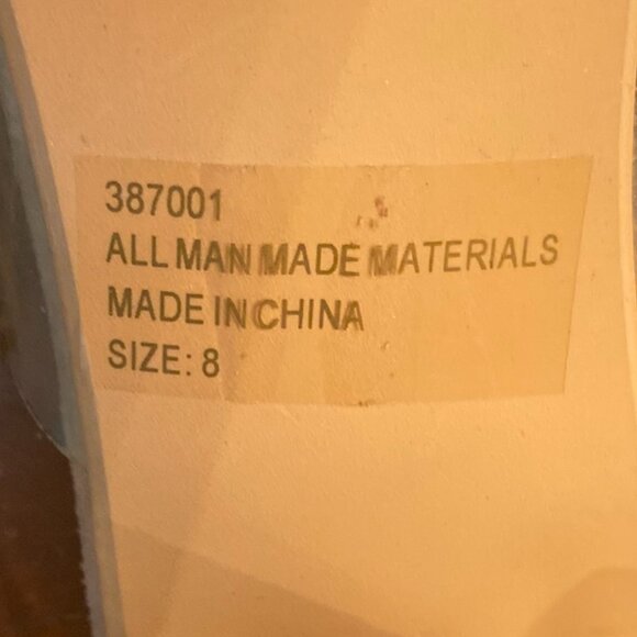 Charlotte Russe Rhinestone Slide Size 8 EUC - Picture 6 of 6